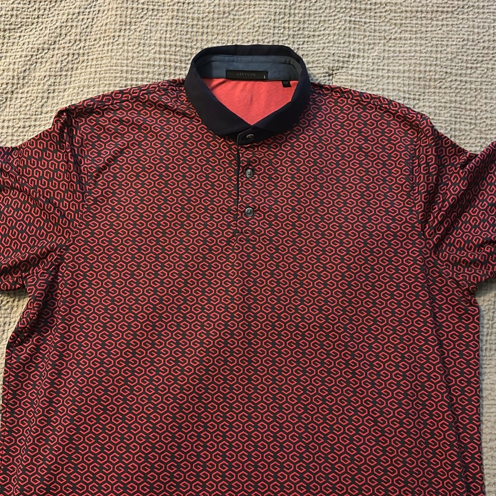 COPY - Greyson Golf Shirt. Size L